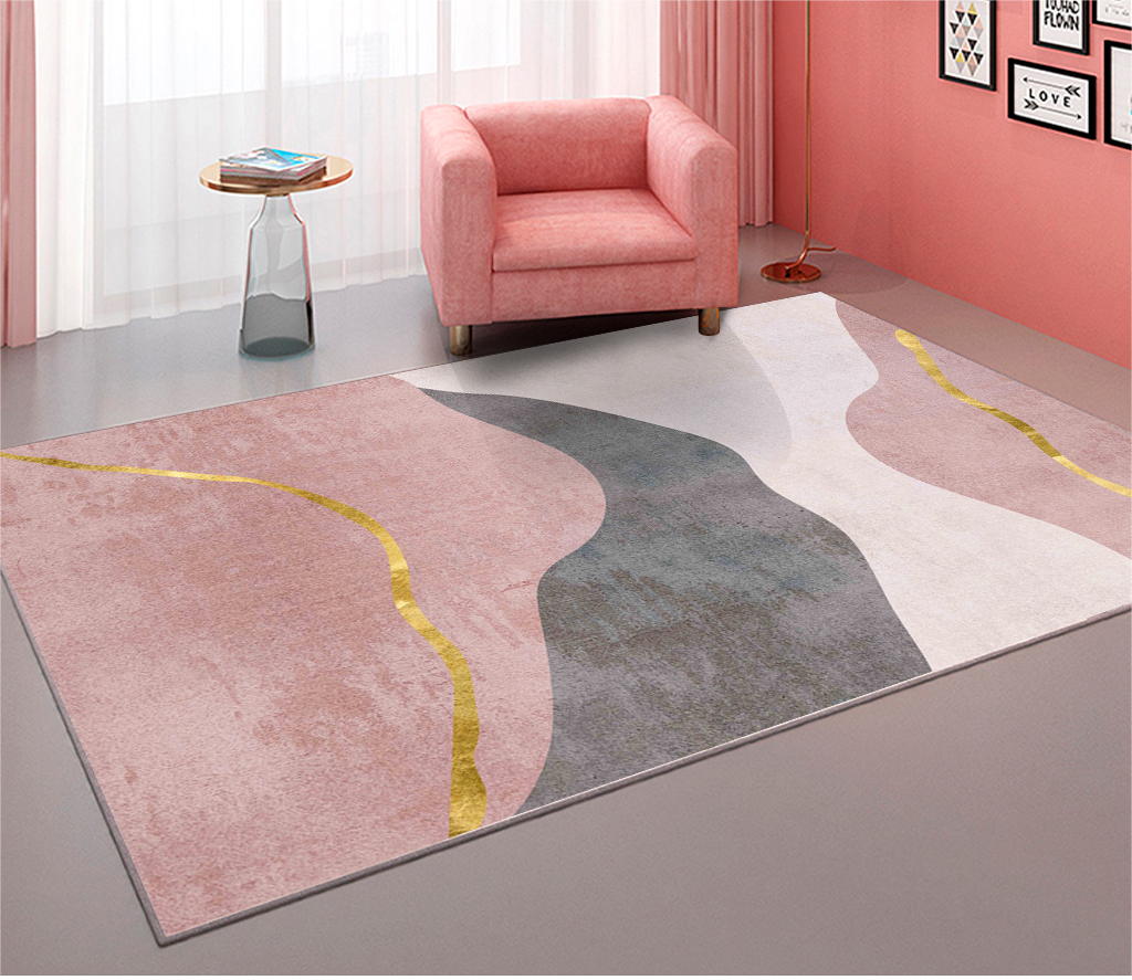 Coffee Equipment At Home - VIKAMA Modern Simple Pink Living Room