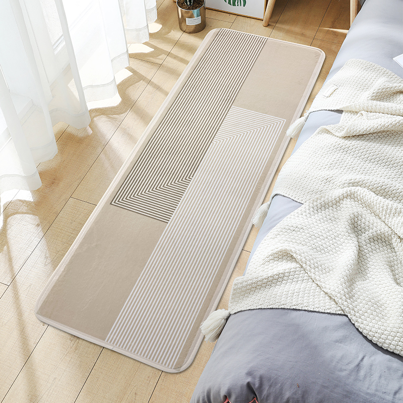 Coffee Equipment At Home - Cartoon Bedroom Carpet Home Bedside Blanket