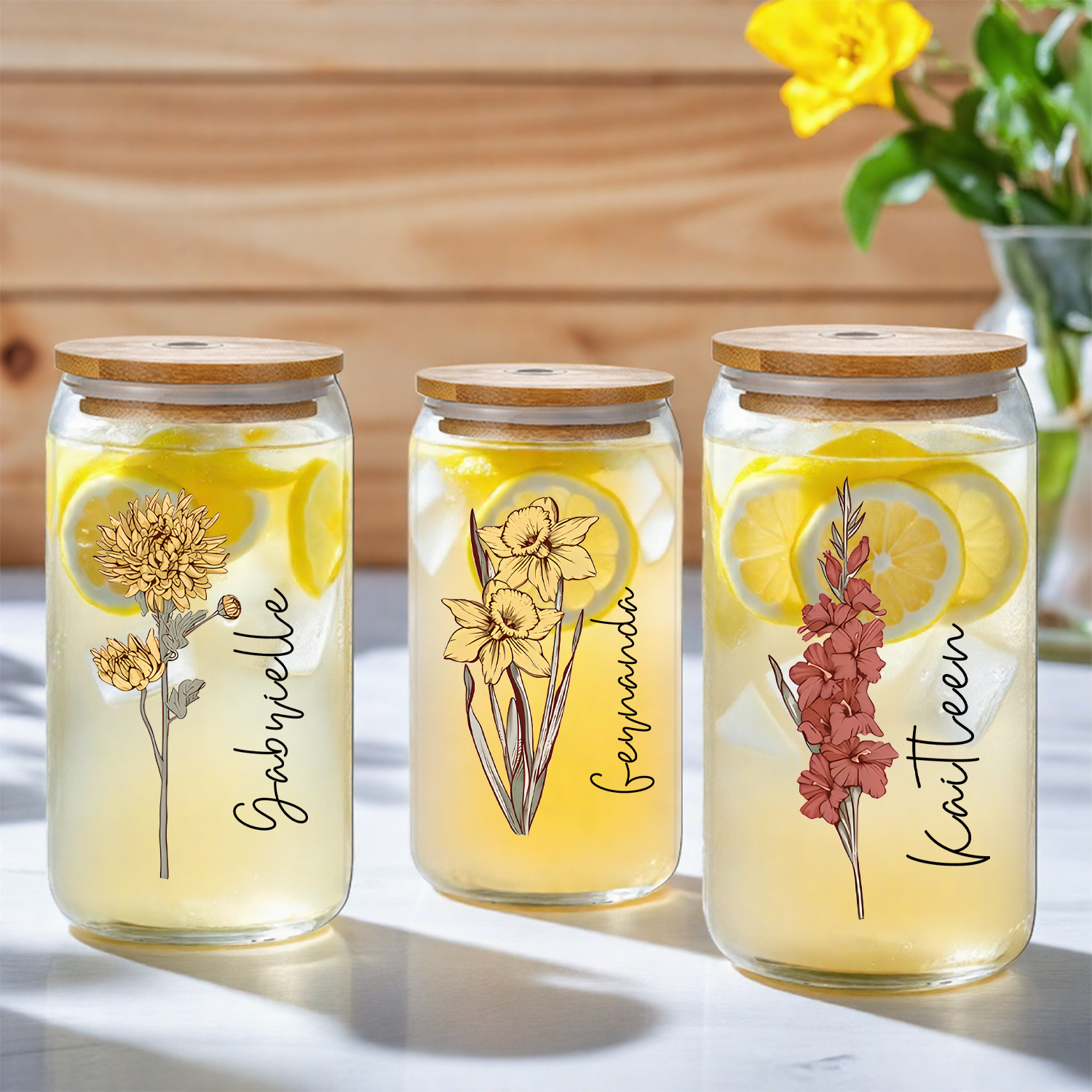 Personalized Floral Retro Iced - Coffee Equipment Gift recensione e prezzo