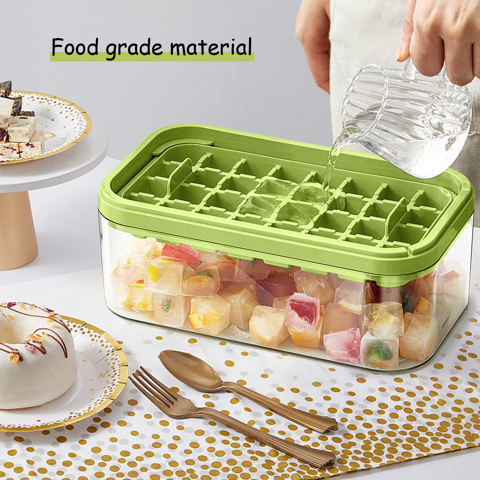 Cube Tray with Lid and BinEasy - Coffee Equipment Tray recensione e prezzo
