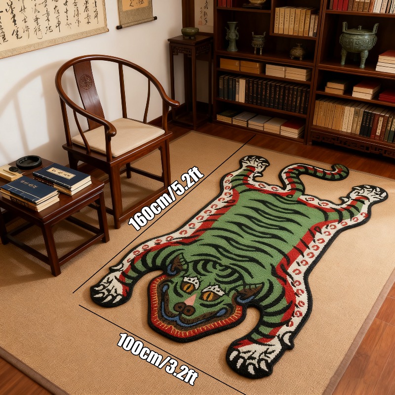 VIKAMA Tiger Pattern Rug Non-s - Coffee Equipment At Home recensione e prezzo