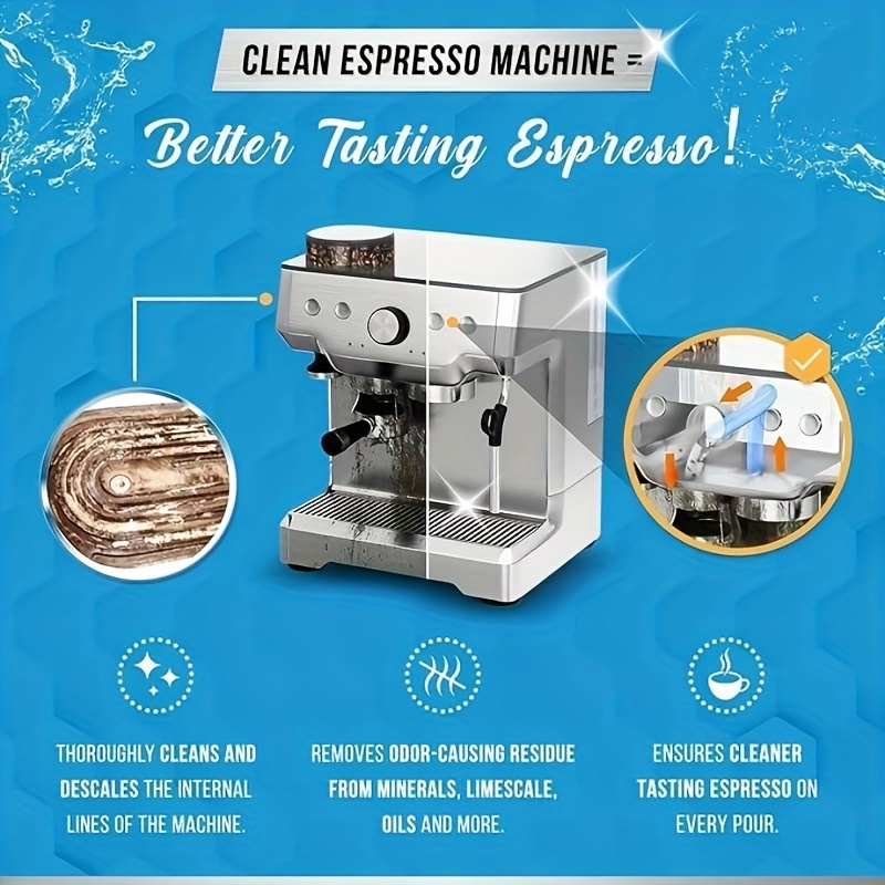 Espresso Machine Cleaning Tabl - Coffee Equipment Cleaner recensione e prezzo