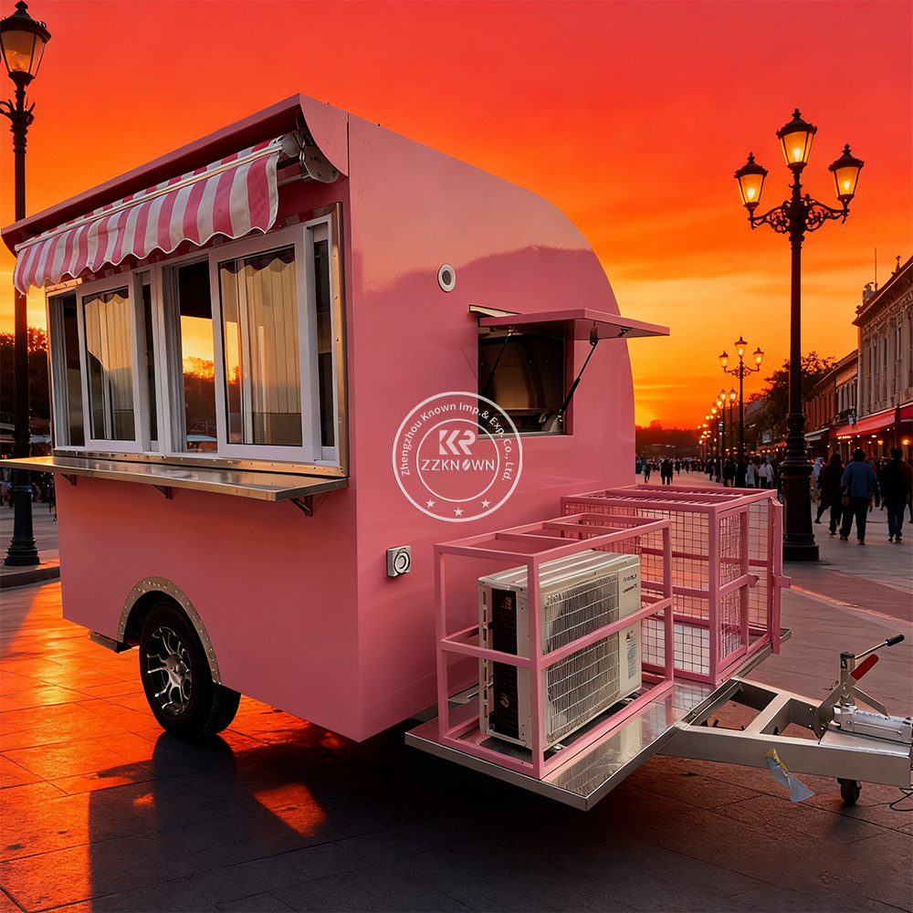Outdoor Food Kiosk Foodtrailer - Coffee Equipment Manufacturers recensione e prezzo