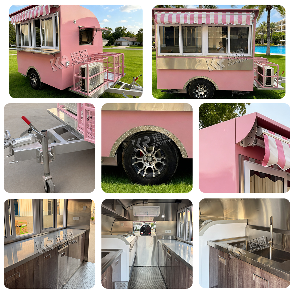 Outdoor Food Kiosk Foodtrailer - Coffee Equipment Manufacturers recensione e prezzo