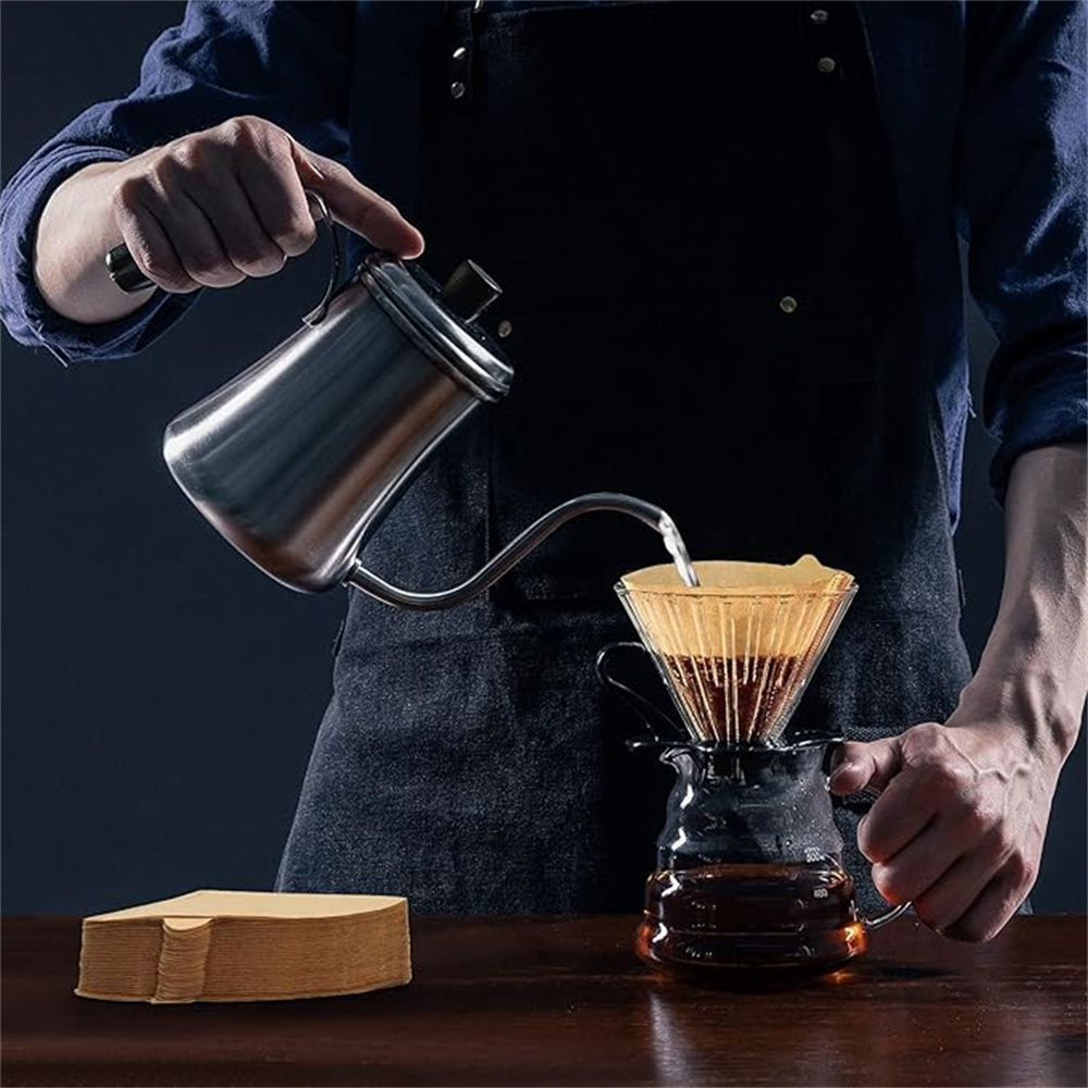 100PCS Coffee Filter Paper V-S - Coffee Equipment Cleaner recensione e prezzo