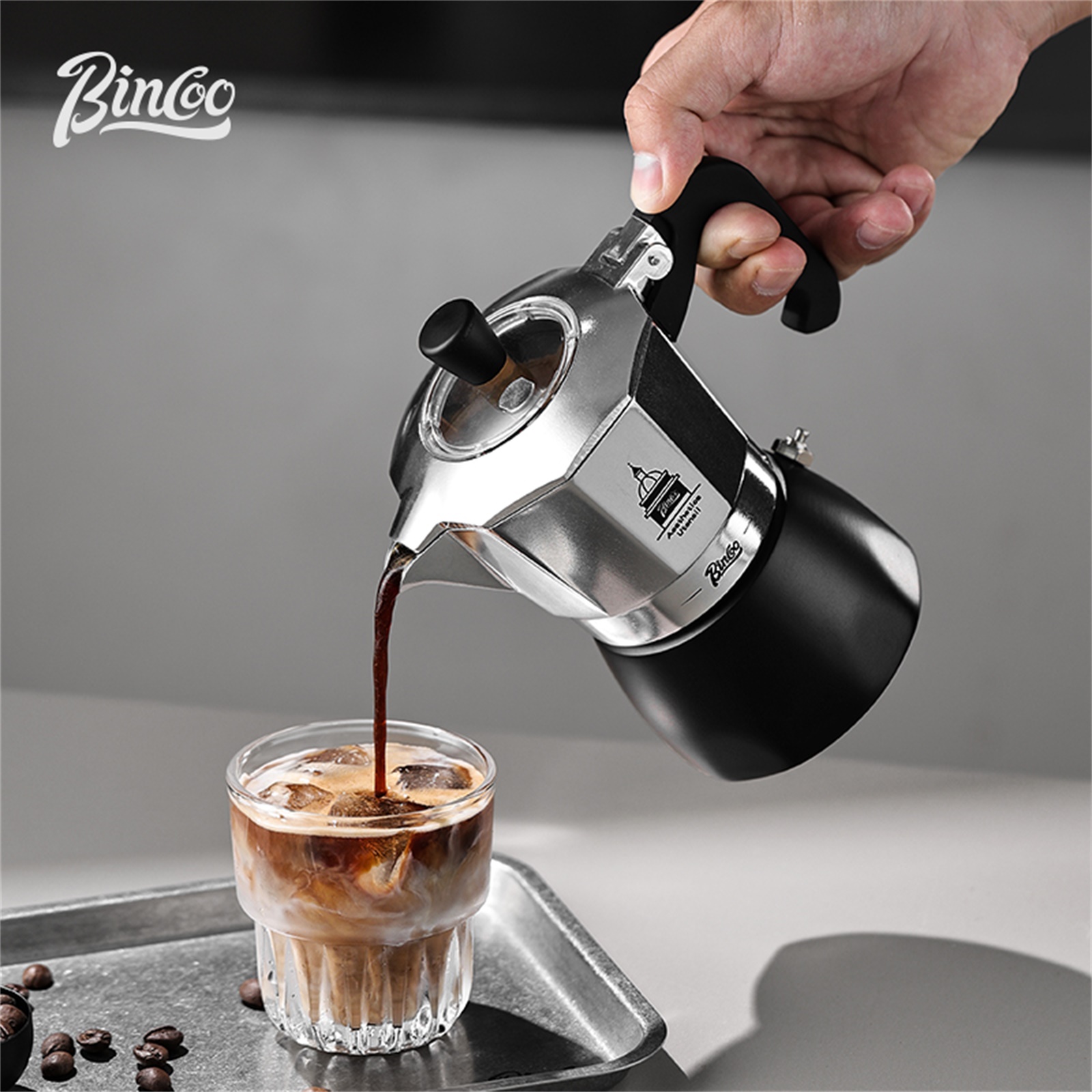 BINCOO Double Valve Moka Pot，E - Coffee Equipment At Home recensione e prezzo