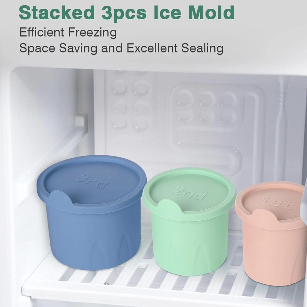 Large Ice Cube Tray Silicone C - Coffee Equipment Tray recensione e prezzo