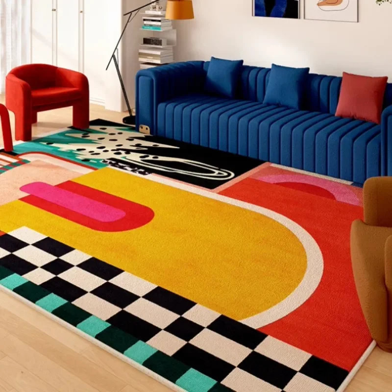 Living Room Carpet Art Irregul - Coffee Equipment At Home recensione e prezzo