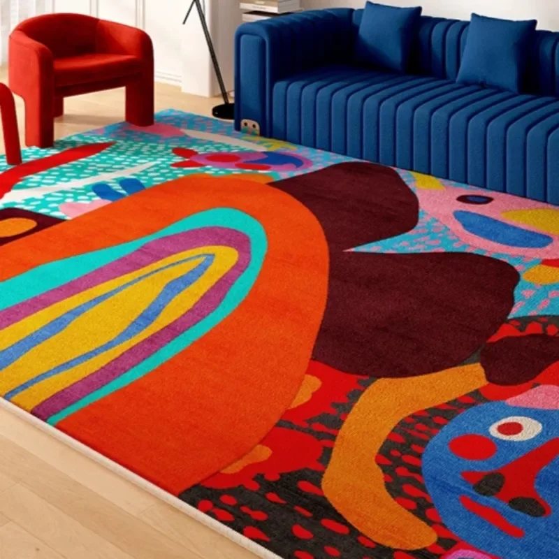 Living Room Carpet Art Irregul - Coffee Equipment At Home recensione e prezzo