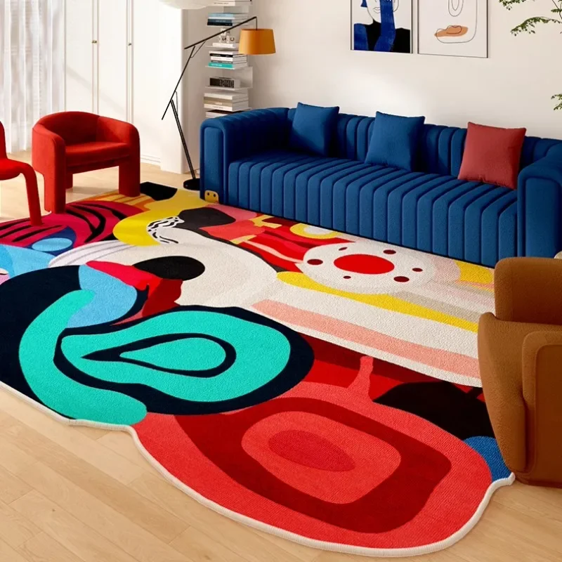 Living Room Carpet Art Irregul - Coffee Equipment At Home recensione e prezzo