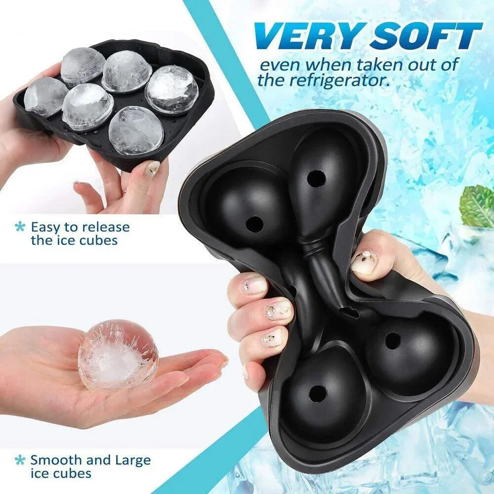 Ice Cube Tray Silicone Ice Bal - Coffee Equipment Tray recensione e prezzo
