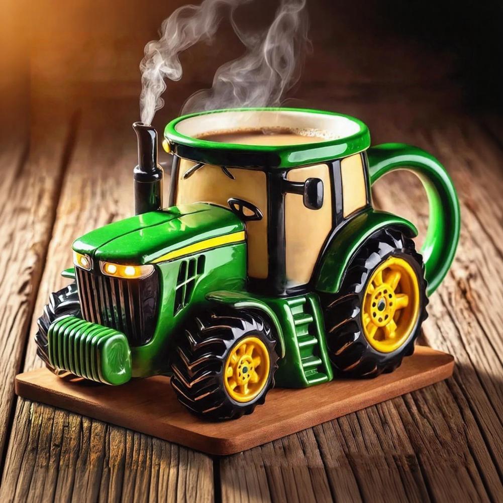 Handcrafted Tractor Coffee Mug - Coffee Equipment Eu recensione e prezzo