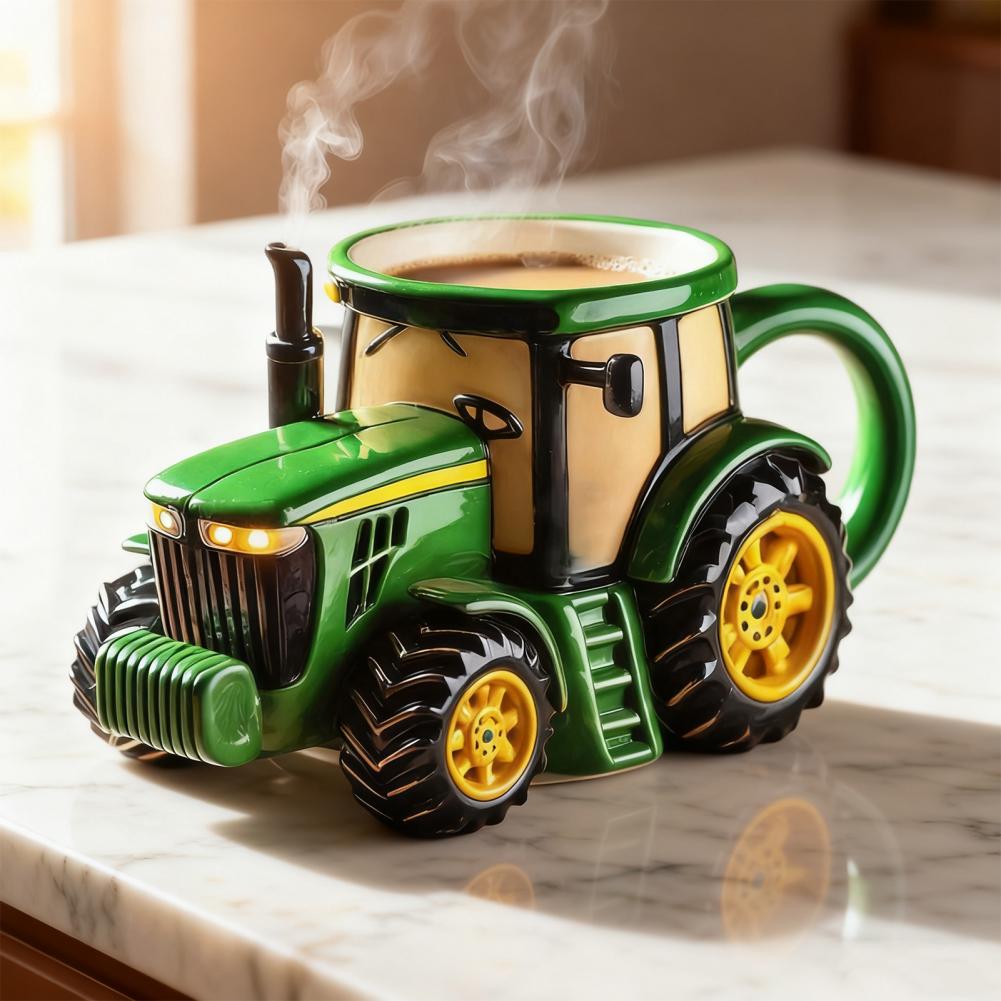 Handcrafted Tractor Coffee Mug - Coffee Equipment Eu recensione e prezzo