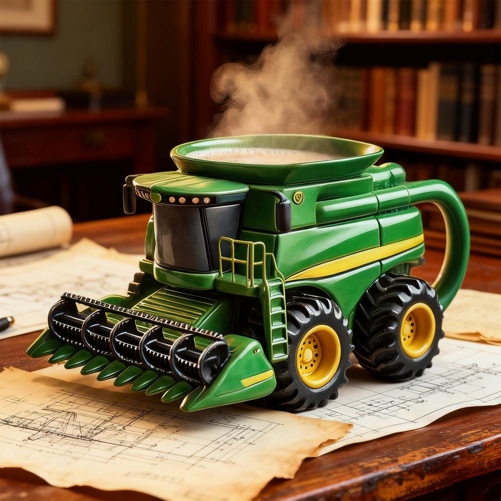 Handcrafted Tractor Coffee Mug - Coffee Equipment Eu recensione e prezzo