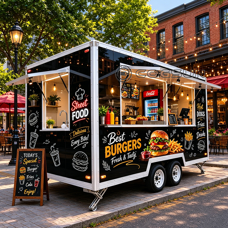 COGSUN Concession BBQ Trailer  - Coffee Equipment Manufacturers recensione e prezzo