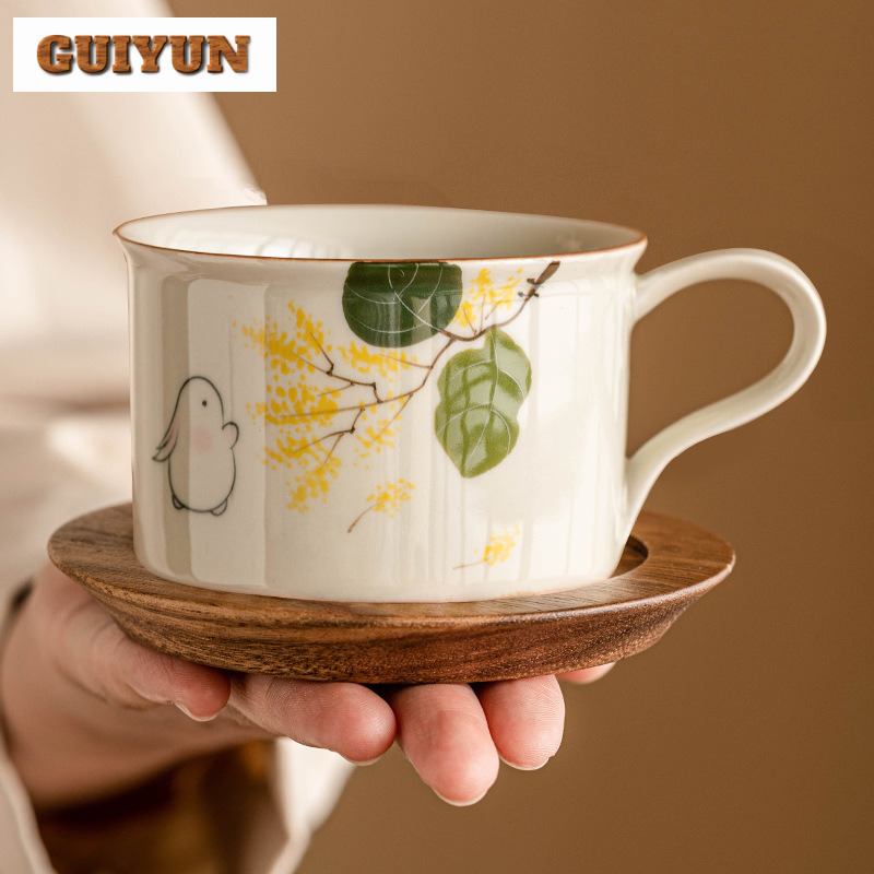 125ml Hand Drawn Moon Rabbit C - Coffee Equipment Tray recensione e prezzo