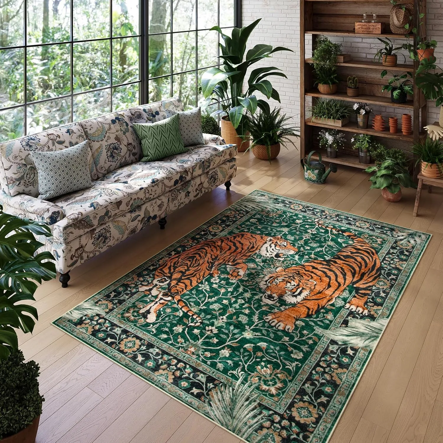 Jungle Tiger Rug for Living Ro - Coffee Equipment At Home recensione e prezzo