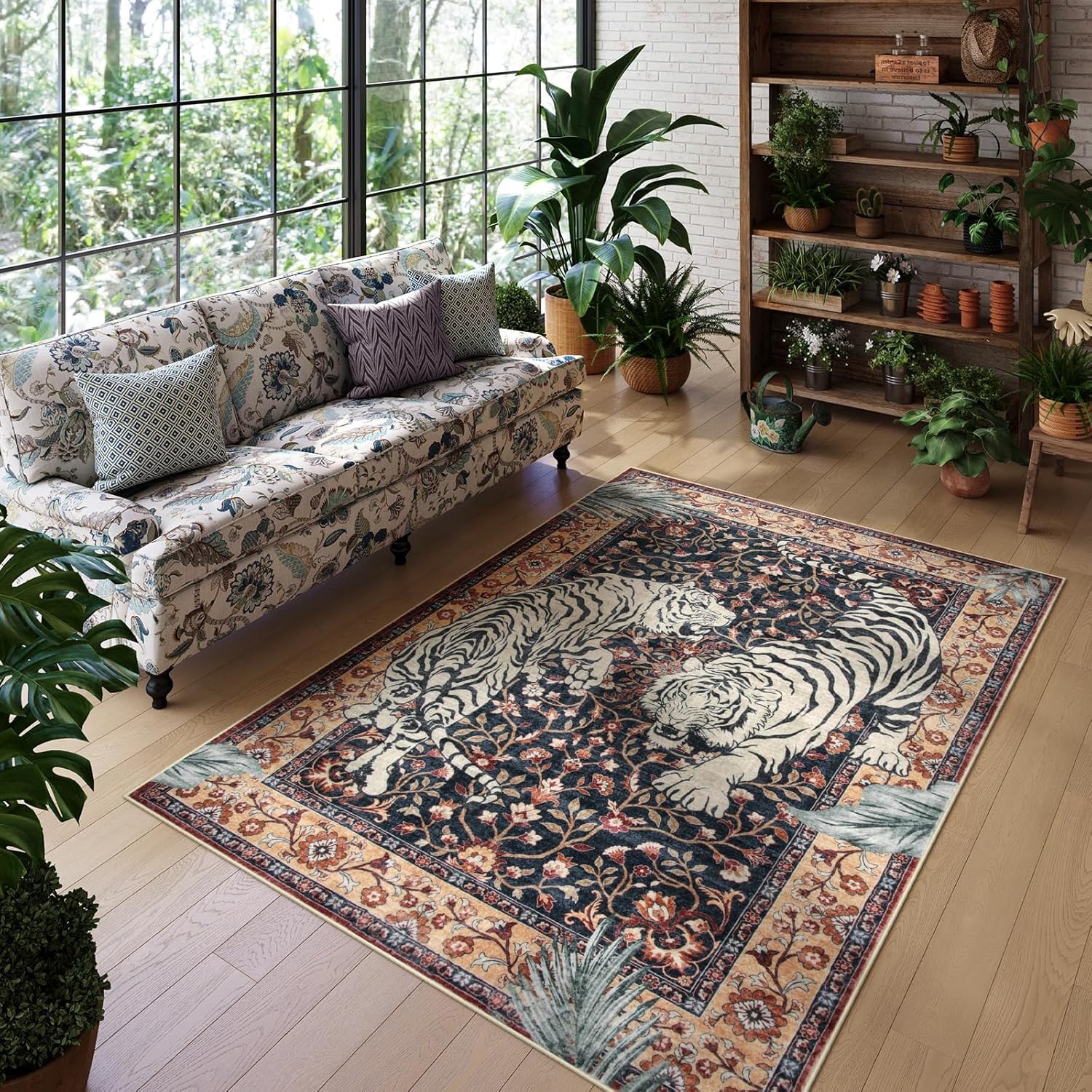 Jungle Tiger Rug for Living Ro - Coffee Equipment At Home recensione e prezzo