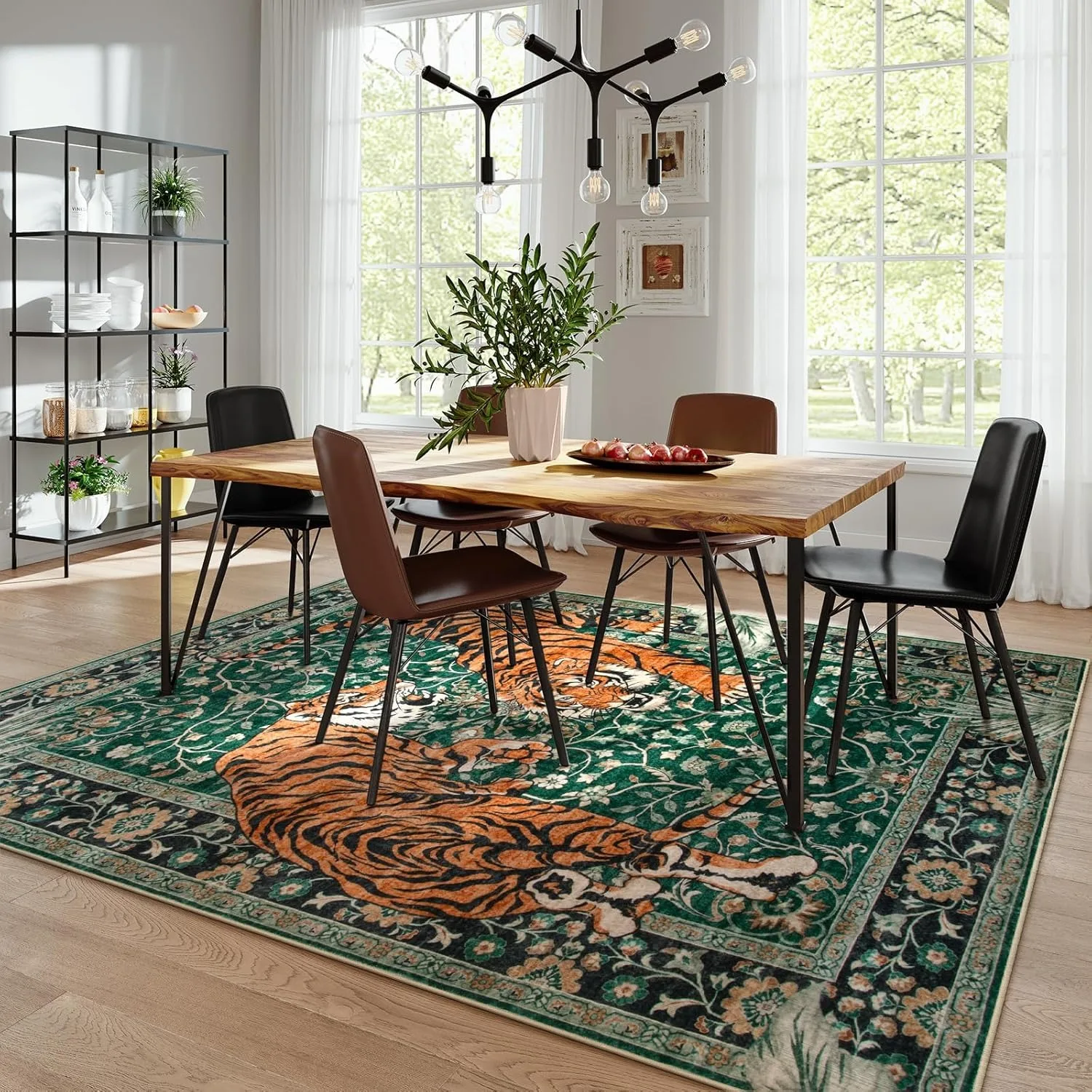 Jungle Tiger Rug for Living Ro - Coffee Equipment At Home recensione e prezzo