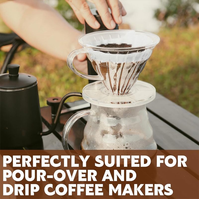 2 Size Coffee Filter Paper V-S - Coffee Equipment Cleaner recensione e prezzo