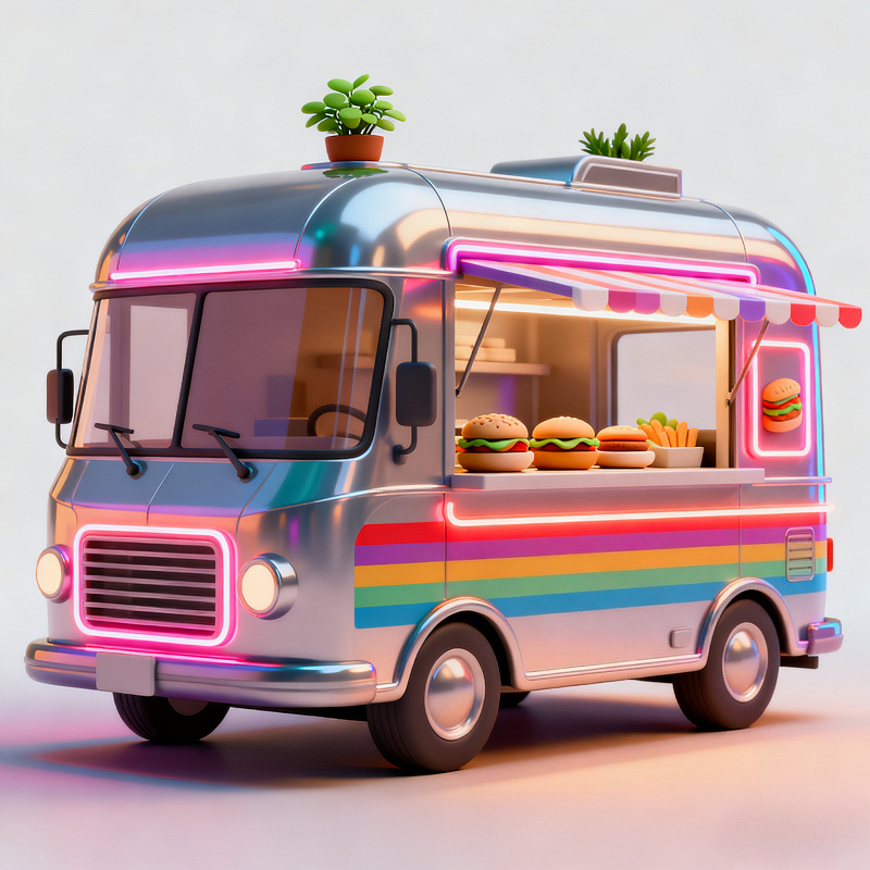 Custom Food Truck Cart Pizza B - Coffee Equipment Manufacturers recensione e prezzo