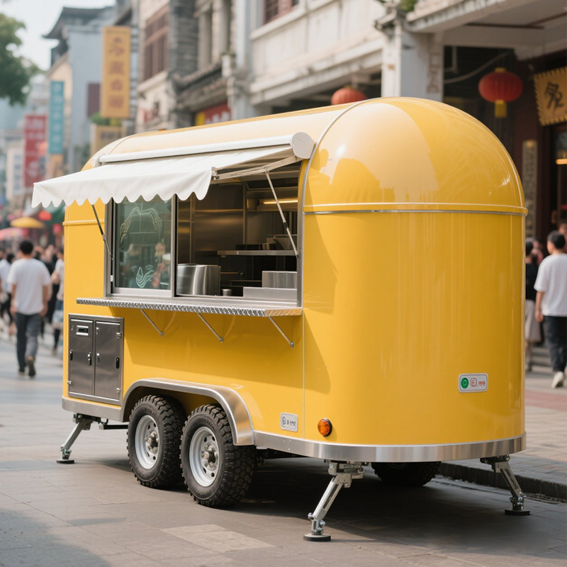 Custom Food Truck Cart Pizza B - Coffee Equipment Manufacturers recensione e prezzo