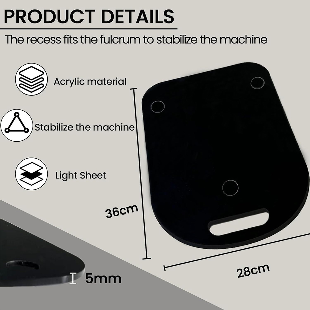 Acrylic Mixer Sliding Pad Ther - Coffee Equipment Tray recensione e prezzo