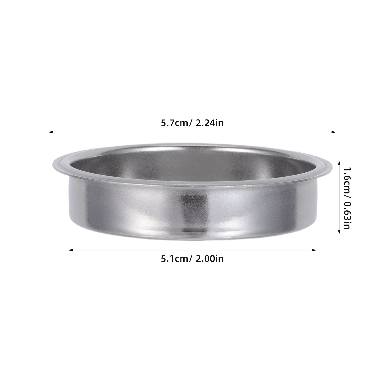 3Pcs Coffee Filter Bowl 51Mm B - Blind Filter Disc recensione e prezzo
