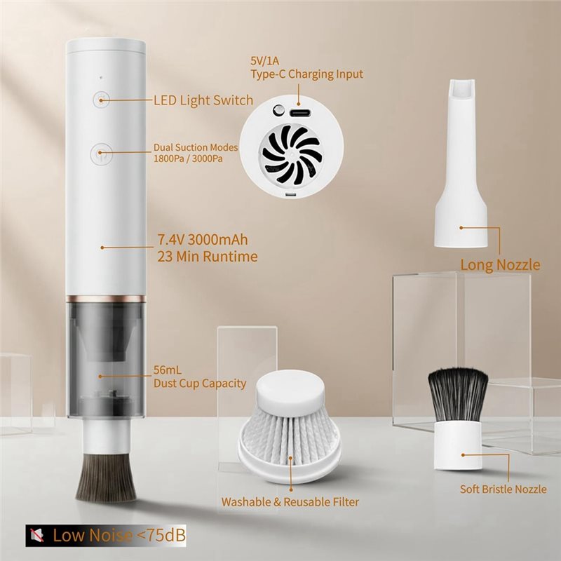 A93E-Coffee Bar Vacuum Cleaner - Coffee Equipment Cleaner recensione e prezzo