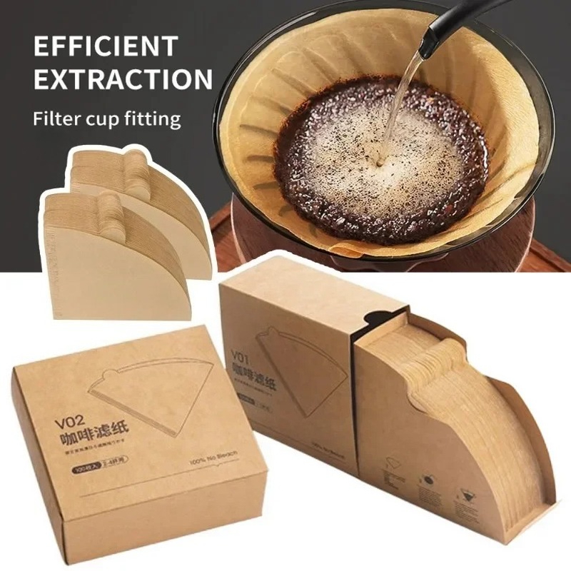 Wood Pulp 02 Cone Filter Pour  - Coffee Equipment Cleaner recensione e prezzo
