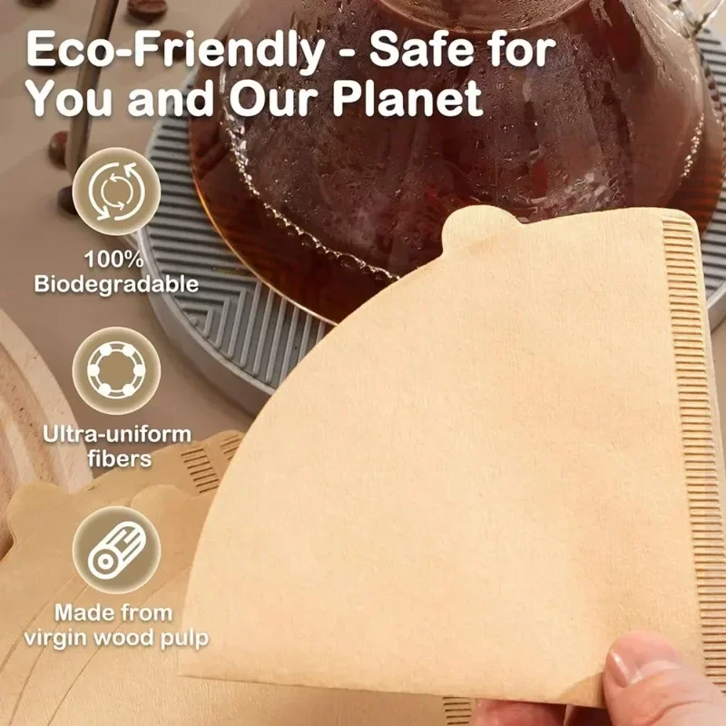 Wood Pulp 02 Cone Filter Pour  - Coffee Equipment Cleaner recensione e prezzo