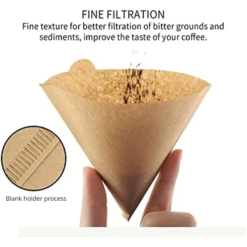 Wood Pulp 02 Cone Filter Pour  - Coffee Equipment Cleaner recensione e prezzo